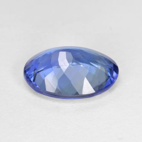 Tanzanite naturale blu da 3,96 ct, taglio ovale, VS-SI