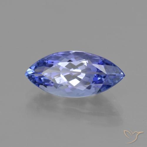 Tanzanite Viola Blu naturale da 3.03 ct, Taglio marquise, VS
