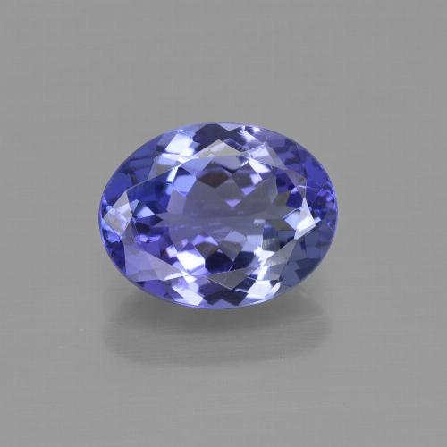 Tanzanite Viola Blu naturale da 2.28 ct, Taglio ovale, VVS