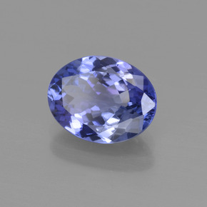Tanzanite Viola Blu naturale da 2.28 ct, Taglio ovale, VVS