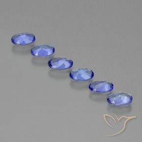 Gemme di Tanzanite Blu naturale da 2.30 ct, Ovale, VS