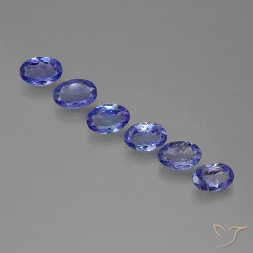 2.61ctw Naturale Intenso Viola Blu Tanzanite, Ovale, VVS-VS