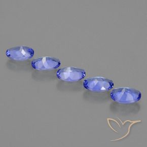 Gemme di Tanzanite Viola Blu naturale da 2.23 ct, Ovale, VS