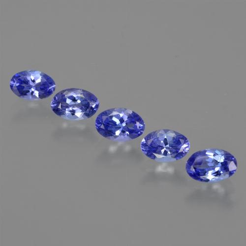 Gemme di Tanzanite Viola Blu naturale da 2.16 ct, Taglio ovale, VS