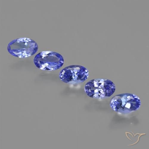 2.37ctw Naturale Intenso Viola Blu Tanzanite, Ovale, VVS-VS