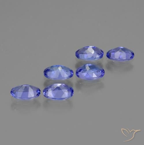 Gemme di Tanzanite Intenso Viola Blu naturale da 2.78 ct, Taglio ovale, VS