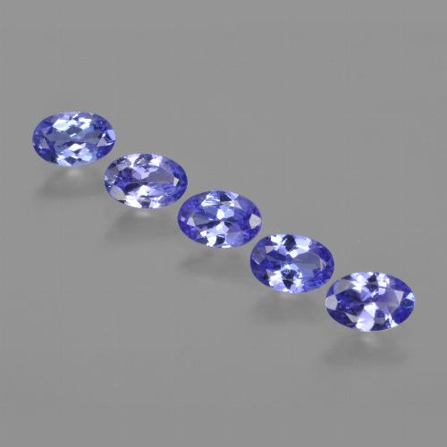 Gemme di Tanzanite Intenso Viola Blu naturale da 2.27 ct, Taglio ovale, VVS-VS