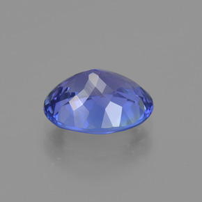 Tanzanite naturale blu da 1,95 ct, taglio ovale, VVS