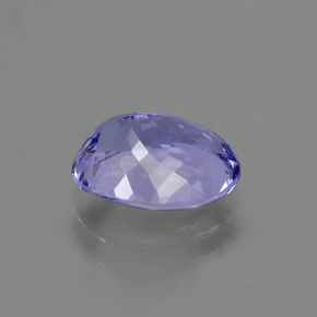 Tanzanite naturale blu da 2,43 ct, taglio ovale, VS