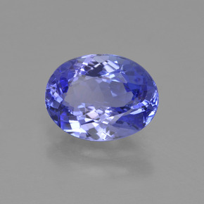 Tanzanite Blu scuro naturale da 1.91 ct, Taglio ovale, VVS