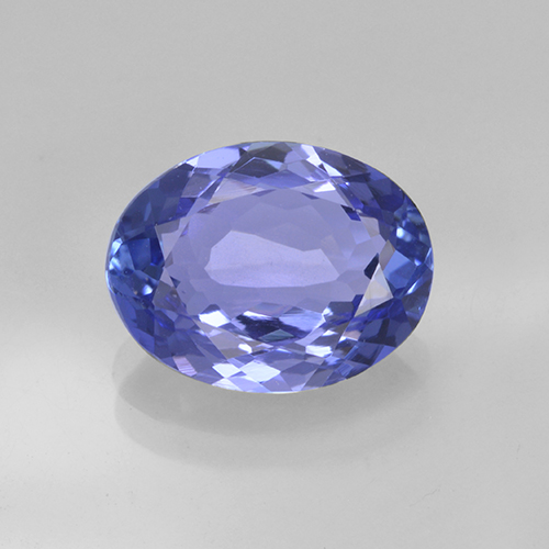 Tanzanite Intenso Viola Blu naturale da 2.13 ct, Taglio ovale, VVS