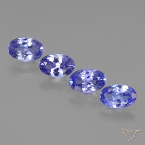 1.81ctw Naturale Blu medio Tanzanite, Ovale, VVS-VS