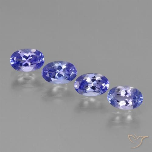 1.83ctw Naturale Blu intenso Tanzanite, Ovale, VVS-VS