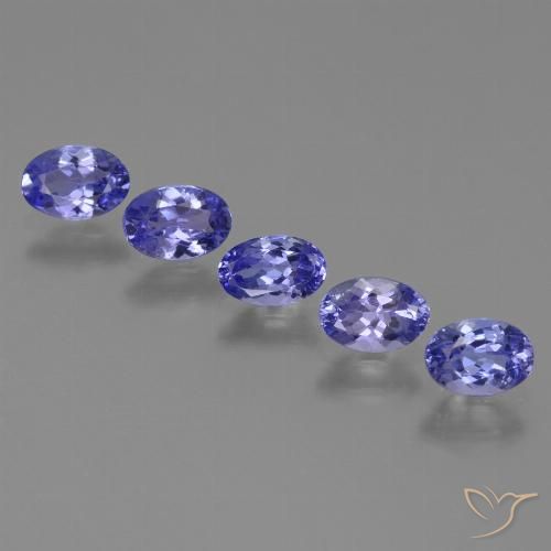 2.01ctw Naturale Intenso Viola Blu Tanzanite, Ovale, VVS-VS
