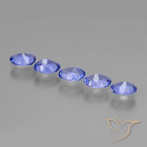Gemme di Tanzanite Viola Blu naturale da 2.23 ct, Ovale, VS