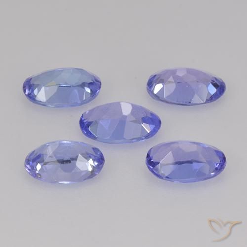 Gemme di Tanzanite Intenso Viola Blu naturale da 2.29 ct, Ovale, VS
