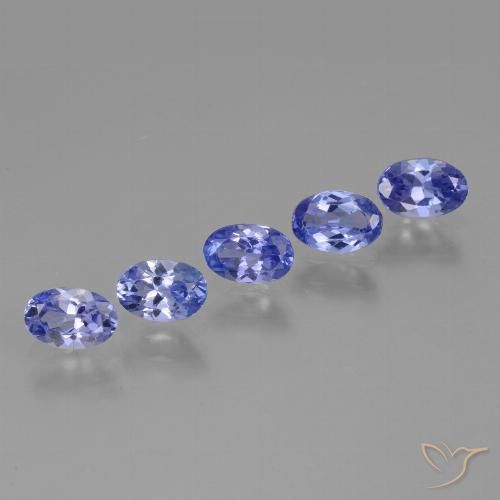 2.42ctw Naturale Blu scuro Tanzanite, Ovale, VS