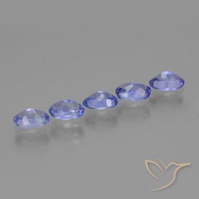 Gemme di Tanzanite Blu scuro naturale da 2.42 ct, Ovale, VS