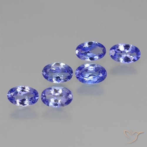 2.39ctw Naturale Blue violetto scuro Tanzanite, Ovale, VVS-VS