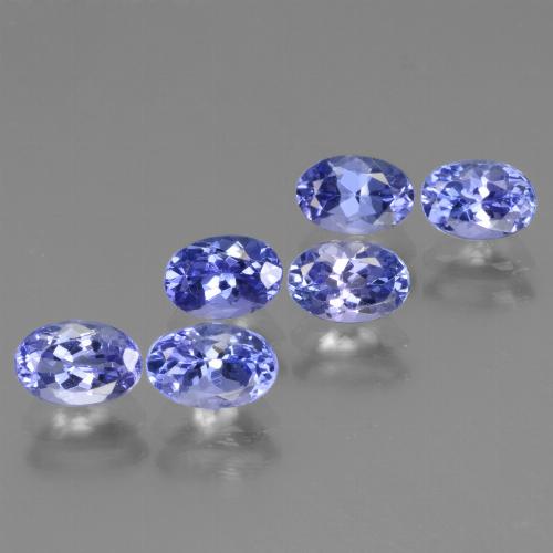 Tanzanite naturale blu da 3,39 ct, taglio ovale, VVS-VS