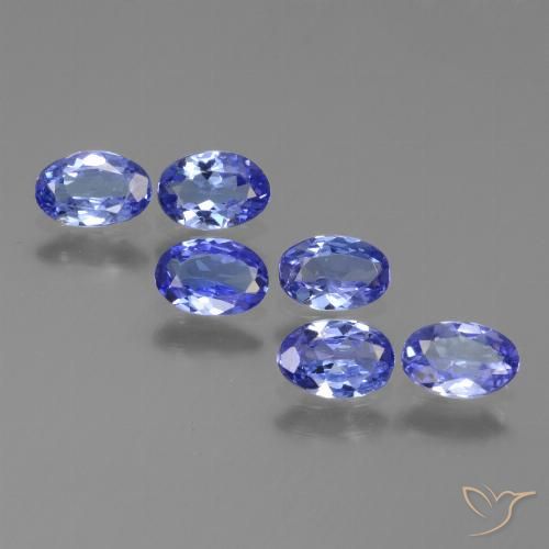 2.05ctw Naturale Blu intenso Tanzanite, Ovale, VVS-VS
