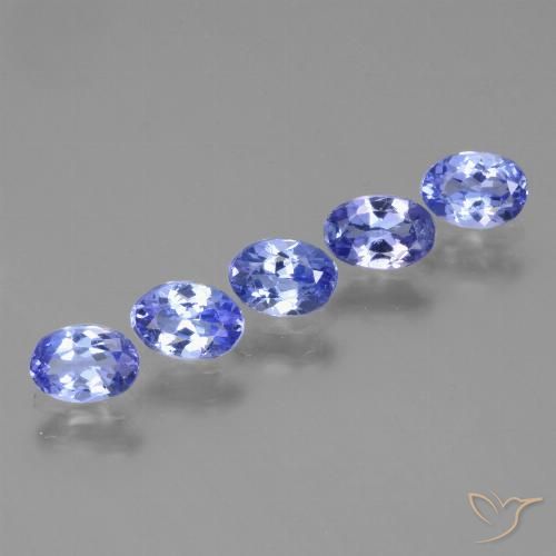 1.87ctw Naturale Blu scuro Tanzanite, Ovale, VS