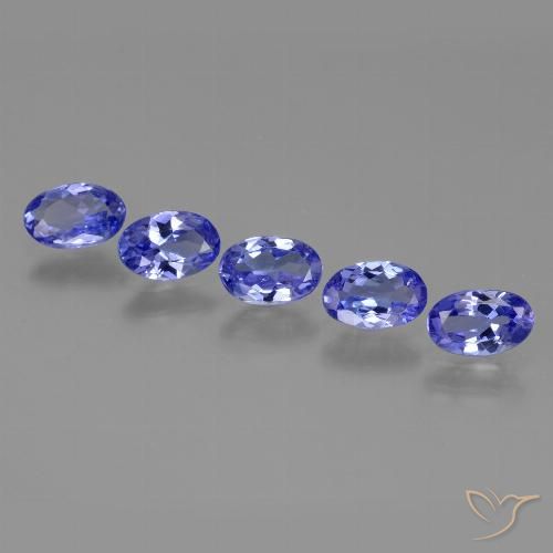 2.19ctw Naturale Blu scuro Tanzanite, Ovale, VS
