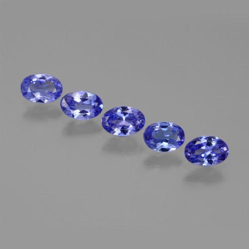 Gemme di Tanzanite Blu viola intenso naturale da 1.92 ct, Taglio ovale, VS