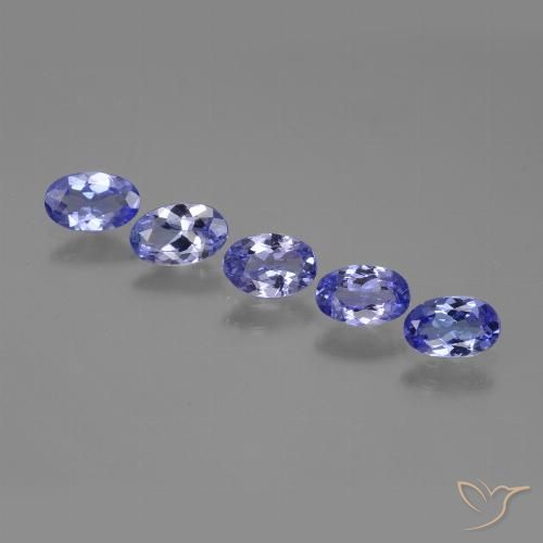 1.72ctw Naturale Intenso Viola Blu Tanzanite, Ovale, VS