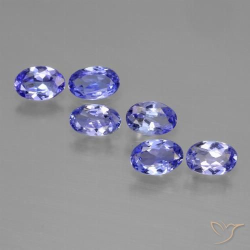 2.02ctw Naturale Intenso Viola Blu Tanzanite, Ovale, VS