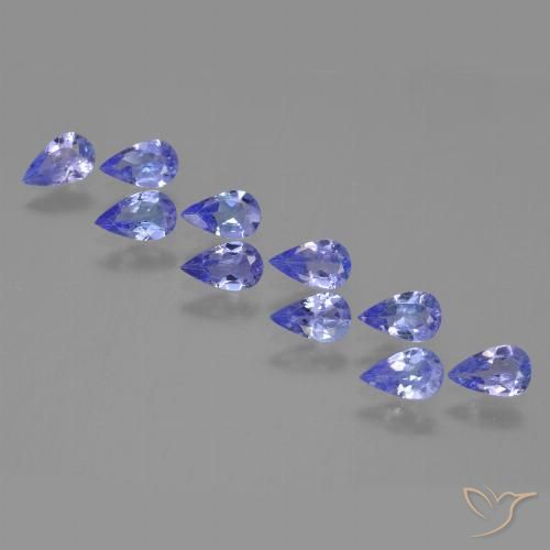 1.96ctw Naturale Blu medio Tanzanite, Forma a pera, VS, Photo A