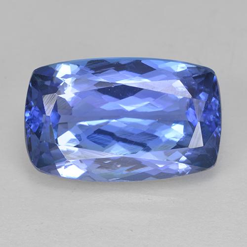 Tanzanite Blu naturale da 5.02 ct, Taglio a cuscino, VVS