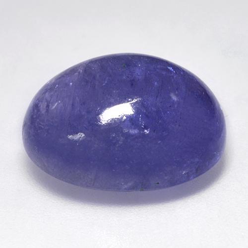 Tanzanite Viola Blu naturale da 17.96 ct, Taglio ovale, Traslucido