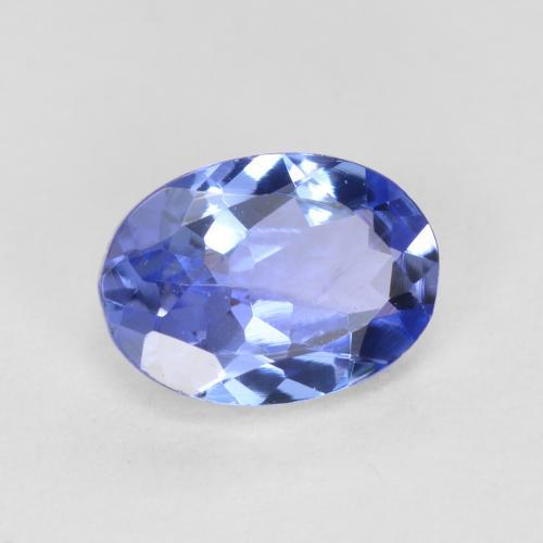 Tanzanite Blu elettrico naturale da 0.62 ct, Taglio ovale, VS