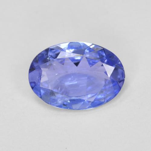 Tanzanite naturale blu da 0,52 ct, taglio ovale, VS