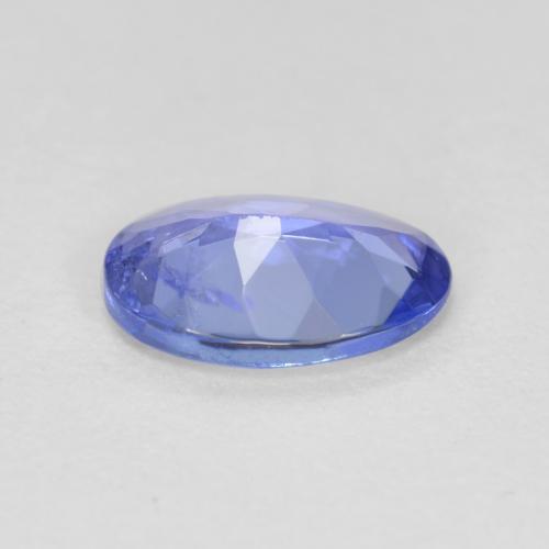 Tanzanite naturale blu da 0,52 ct, taglio ovale, VS