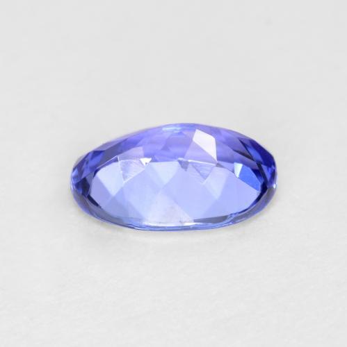 Tanzanite Viola Blu naturale da 0.59 ct, Taglio ovale, VVS
