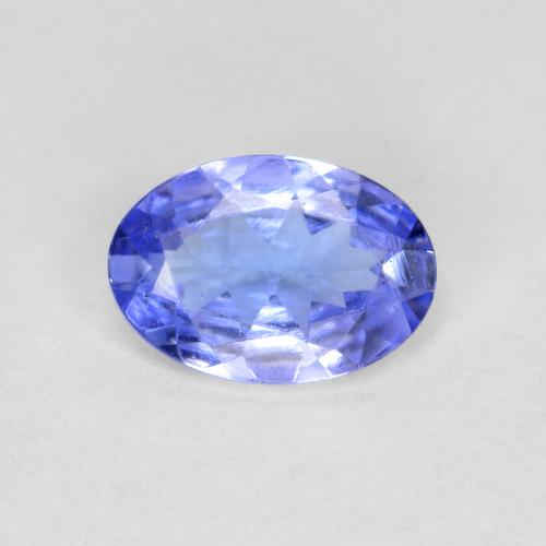 Tanzanite Viola Blu naturale da 0.45 ct, Taglio ovale, VVS