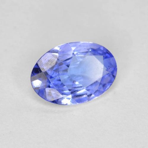 Tanzanite Viola Blu naturale da 0.45 ct, Taglio ovale, VVS