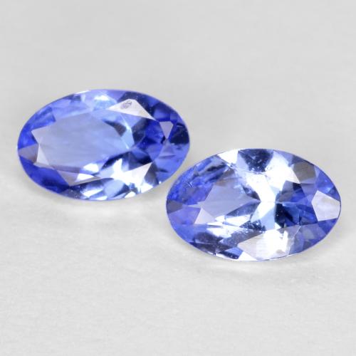 Gemme di Tanzanite Blu naturale da 0.68 ct, Taglio ovale, VS