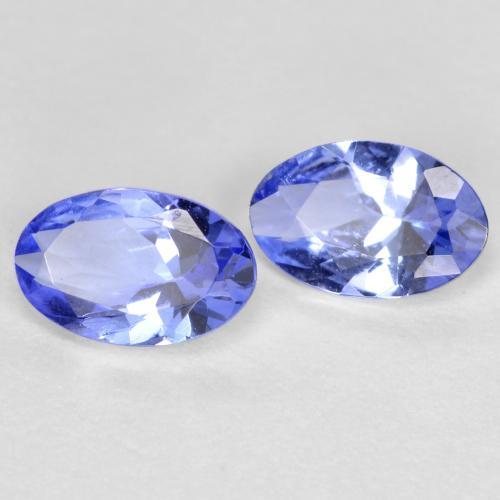 Gemme di Tanzanite Blu naturale da 0.68 ct, Taglio ovale, VS