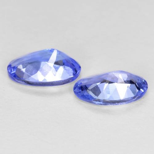 Gemme di Tanzanite Blu naturale da 0.68 ct, Taglio ovale, VS