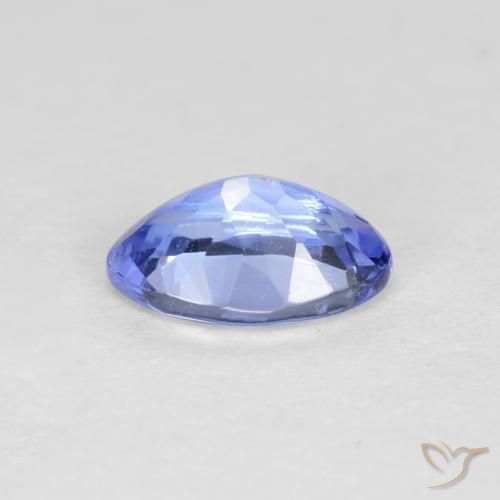 Tanzanite Blu medio naturale da 0.39 ct, Ovale, VS