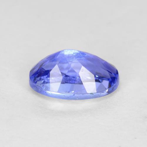 Tanzanite Blue violetto scuro naturale da 0.66 ct, Taglio ovale, VS