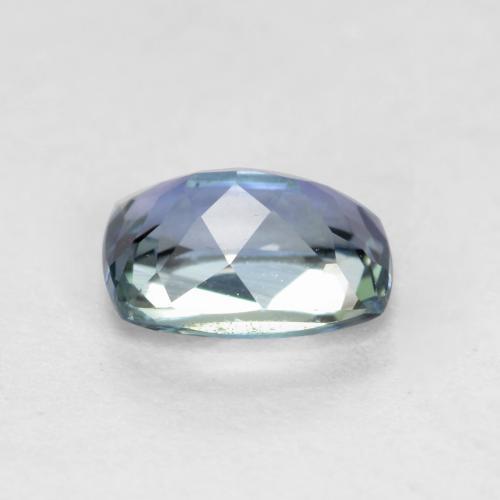 Tanzanite naturale blu da 0,63 ct, taglio a cuscino, VVS-VS