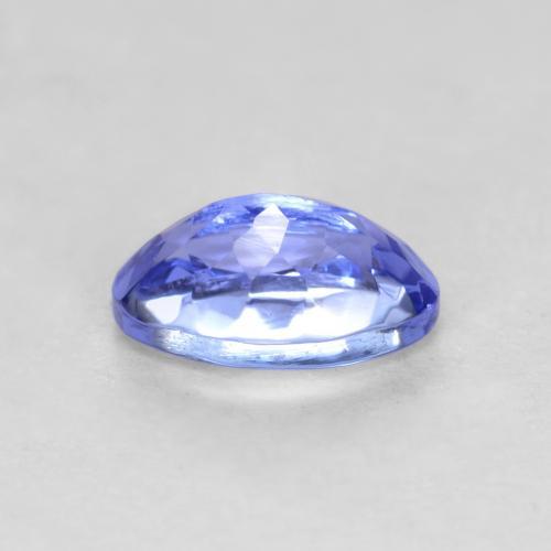 Tanzanite Blue violetto scuro naturale da 0.54 ct, Taglio ovale, VVS-VS