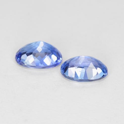 Tanzanite naturale blu da 1,12 ct, taglio ovale, VVS-VS