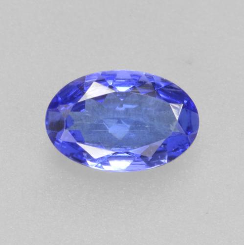 Tanzanite naturale blu da 0,41 ct, taglio ovale, VS-SI