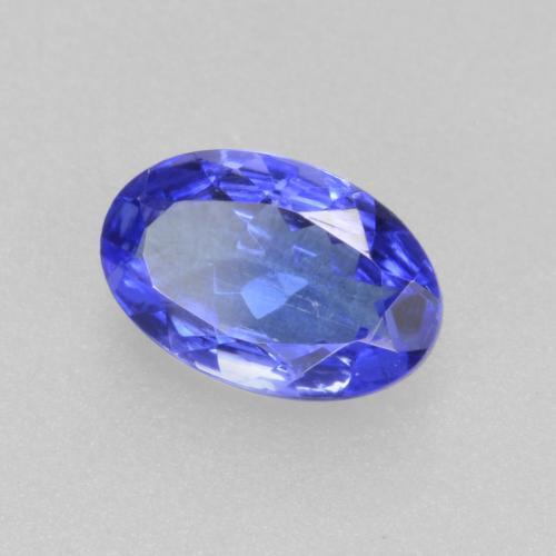 Tanzanite naturale blu da 0,41 ct, taglio ovale, VS-SI