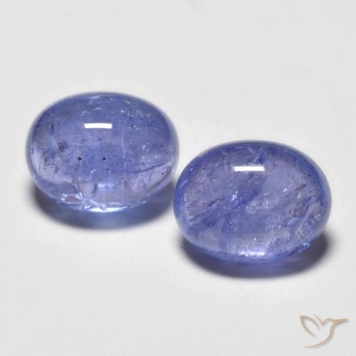 Tanzanite naturale blu da 5,06 ct, taglio ovale, trasparente
